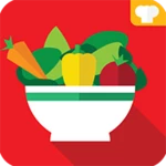 salad recipes android application logo